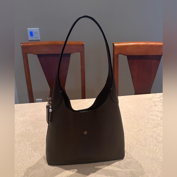 Coach Brown Leather Shoulder Hobo - Picture 4 of 5
